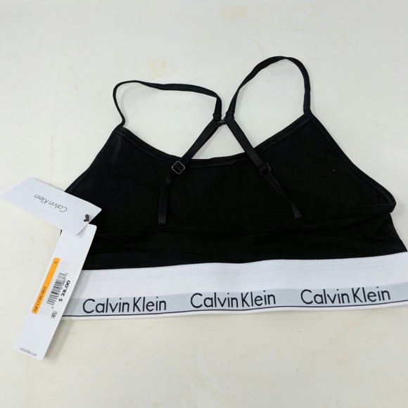 Calvin Klein Skinny Strap Bralette - Picture 6 of 6